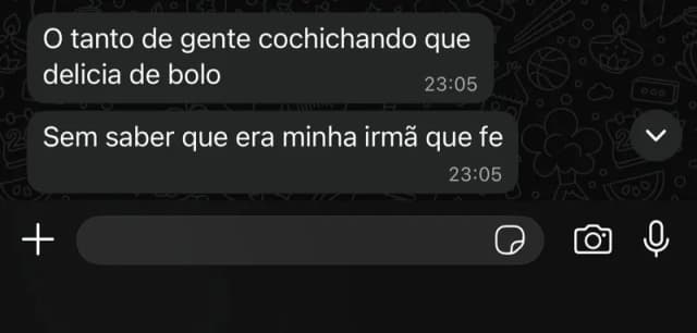 WhatsApp testimonial screenshot